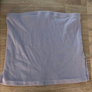 Ribbed Lavender Tube Top